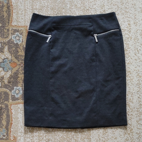Michael Kors Ponte Stretch Skirt 10 - Picture 1 of 5